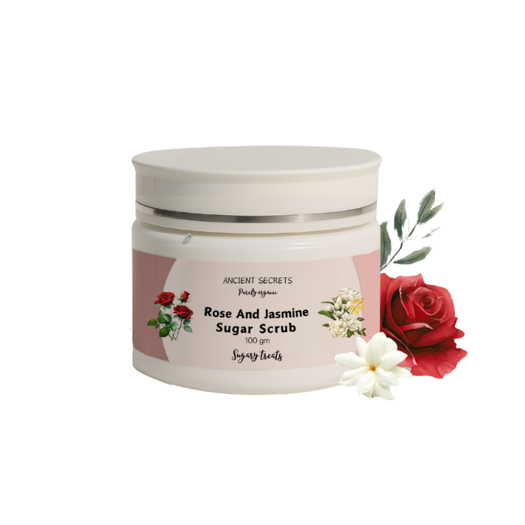 Rose & Jasmine ~Sugar Scrub~